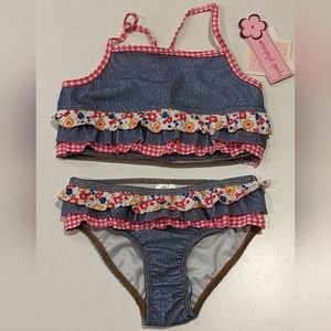 NWT Super Cute 2pc Swimsuit